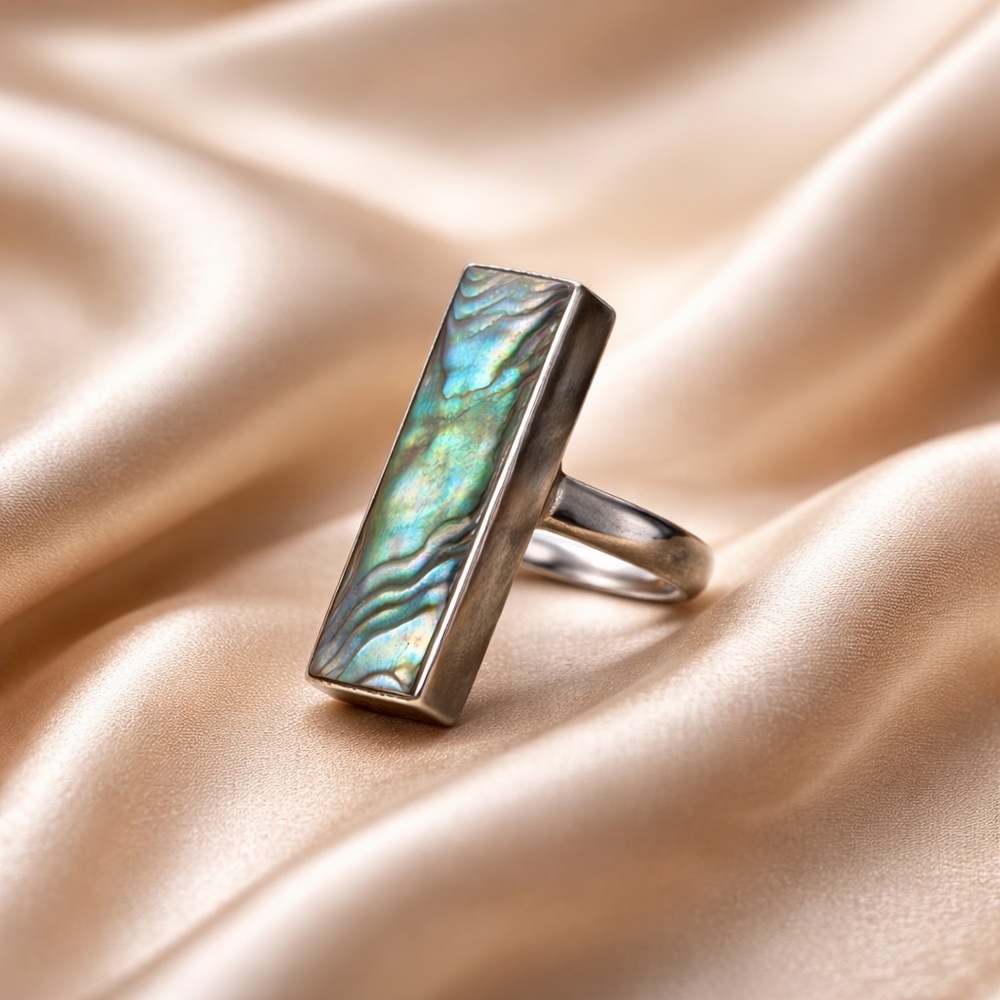 Abalone Shell Ring Shell Ring - Picture 7 of 15